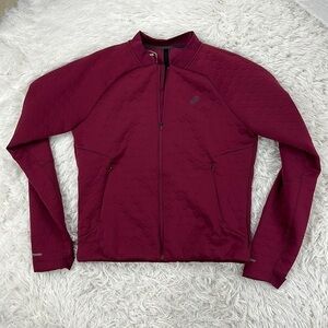 ASICS NEW Urban Racer Jacket Cordovan Berry